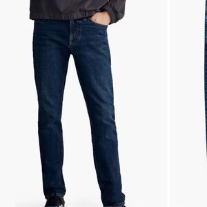 Madewell Men’s size 30x30 Dark Wash Blue Skinny Jeans Modern Fit